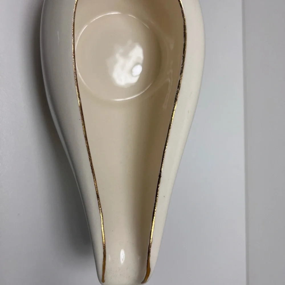 3/$25 SALE! Vintage Homer Laughlin Golden Wheat Cream Gravy‎ Boat with Creamer